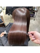 サロンドミルク 原宿(salon de MiLK) 美髪矯正でお悩み改善しよう！ブリーチなしダブルカラー