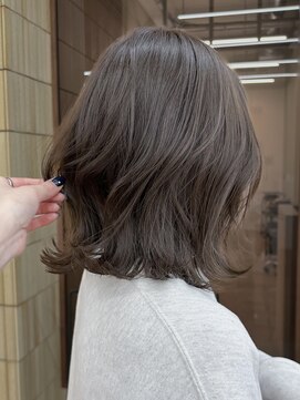 パークレーン アイス イヴェン(park lane ICI yeven) ブリーチなしカラー オリーブグレージュ 赤味消し/momoka