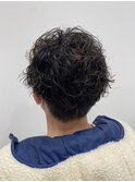 メンズ×パーマ