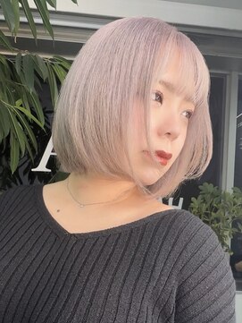 イエナ 渋谷(IENA) ホワイトベージュ　デザインカラー　ハイトーンカラー