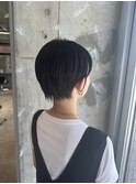 ショートマッシュ/オフブラック/ショート