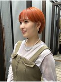オレンジハイトーンショート