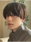 マッシュショート/大人ショート/20代30代/オリーブベージュ