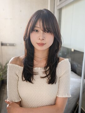 ホロン 池袋(HOLON) 池袋美容室HOLON【セミロングレイヤーカット】