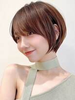 セイドット オモテサンドウ(Say. omotesando)&nbsp;Say.ショートレイヤーショートオリーブグレーヘーゼルグレージュ