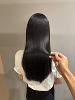 イオエ 西梅田(ioe)&nbsp;ブリーチなしカラー／髪質改善/ミルクティーベージュ/小顔へア