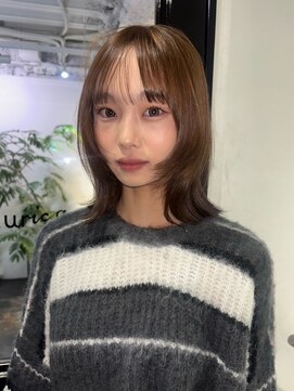 ユーリカ(Eurica) レイヤーカット/ブラウンカラー/ワンカラー