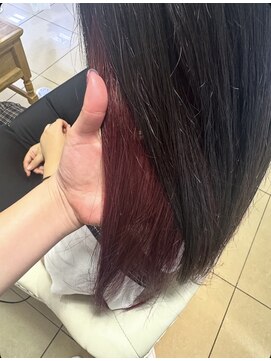 エミュ 中央駅店(eMu) ブリーチなしレッド