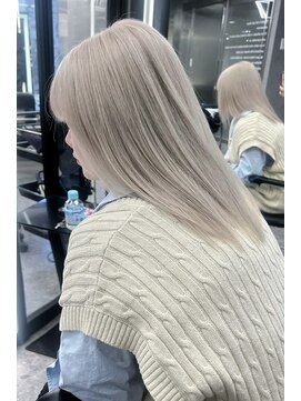 ランズ(LANDS) ホワイトグレージュ【韓国ヘア 大阪 梅田】