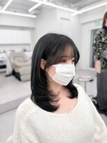 アマトウキョウスマートサロン(AMA TOKYO×Smart Salon)&nbsp;【SAYAKAスタイル】顔まわり/レイヤーカット/韓国ヘア/小顔