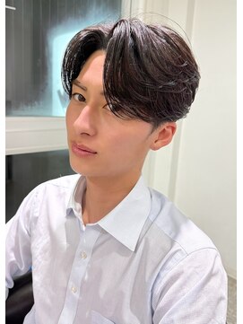 オーシャントーキョーウエスト 心斎橋 (OCEAN TOKYO WEST) ニュアンスパーマビジネスサイドパート