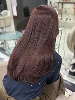 ケーツー心斎橋 クイーンズガーデン バイ ケーツー(K two QUEEN'S GARDEN by K two) 透明感まろやかブラウン/艶髪ストレート/ロング