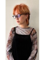 ペスカケイクリエイティブ(PESCA K-CREATIVE)&nbsp;オレンジマレット×ラフウェットアレンジ　2