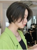 切りっぱなしボブ髪質改善ボブパーマボブレイヤー縮毛矯正表参道