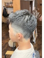 ジーワンヘアー(G1 HAIR)&nbsp;【学生メンズショートスタイル】　ソフトモヒカン