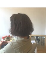 カタチヘアー(HAIR)&nbsp;。。。。。自然。。。くせげ。。。かわいい。。。ボブのカタチ。