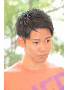 ヘッドストック(HEAD STOCK) 【ヘッドストック】ラウンドショートマッシュ・ツーブロック@st