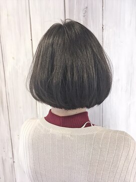 サンク ドリームプラザ店(CINQ) 【CINQ】大柳 シンプルボブ×ダークグレー