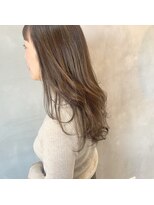 ステイシー(STACY)&nbsp;SATCY  ブランジュxインナーカラーxベージュカラーx大人かわいい