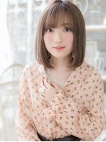 モッズヘア 越谷(mod's hair) ■斜めバング♪Iラインストレートボブ108★越谷20代30代40代