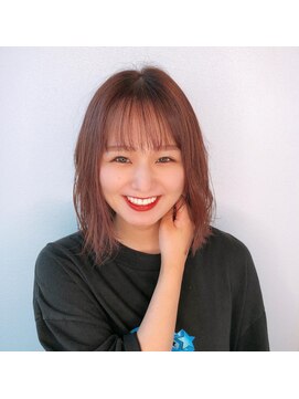 ヘアメイク ミチ 富田店(HAIRMAKE MICHI) 【MICHI 富田店 古作 蓮】カシスピンク