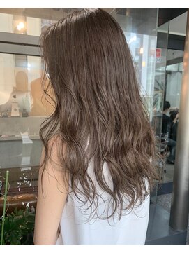 レブ 四条烏丸(Reb,) ブリーチなしダブルカラー/ミルクティーベージュ