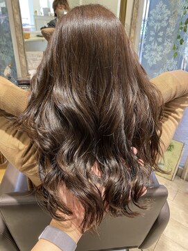 ヘアーエポック(hair epoque) 艶やかアッシュブラウン