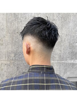 アイコン ブルー メンズ(I-CON #blue MEN'S) ☆おしゃれサイドパート☆スキンフェード