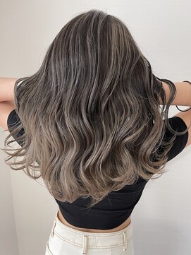 ラフトーキョウセカンド(RAF TOKYO 2nd) NAOスペシャルバレイヤージュ×ラベンダーベージュ