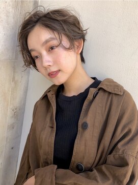 ディアローグ 瑞江南口店 ナチュラル大人かわいいショートボブ