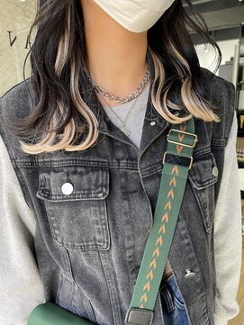 アルカナ 明治神宮前原宿(ARCANA) インナーエクステ インナーホワイト ホワイトベージュ