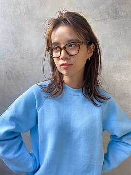 メゾンドイギー(MAISON de IGGY) オイルでサラッと耳掛けロブ◎