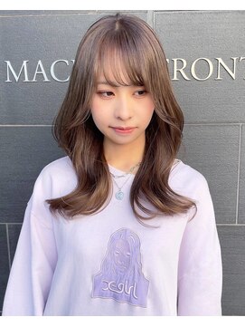 シレナバイアルティナ 辻堂店(sirena by artina) エギョモリ_くびれヘア_モカブラウン_ビターショコラ