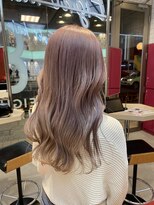 エイトヘアー(8 HAIR) white pink beige