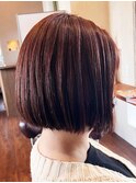 切りっぱなしボブ