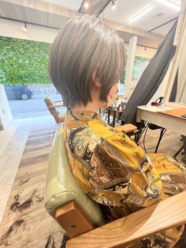 ヘアーザラブズラフズ オーガニカ 北九州(HAIR THE LOVES LAUGHS ORGANICA) ハイグレイカラー＊