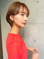 オーブ ヘアー スカイ 錦糸町店(AUBE HAIR sky) 耳掛け丸みショート/20代30代40代/小顔/似合わせ