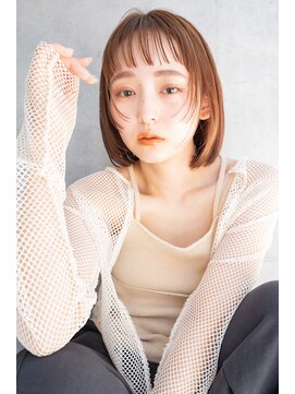 レゴ(REGO) 大人ガーリー#ダークアッシュミディアムレイヤーカット