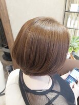 エニー(ENi)&nbsp;マロンブラウン 髪質改善 ボブディ 大人ショートボブ