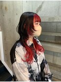 【三谷大樹】ロングレイヤー/インナーカラー/クラゲウルフ
