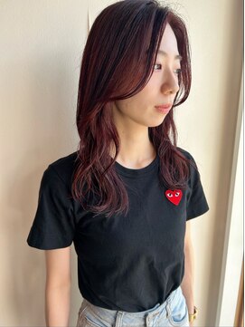 ツイギー 宮西店(TWiGGY) 深みのあるレッドブラウンで秋カラーに