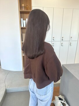 アム(am) 1ブリーチ/グレージュ/艶カラー