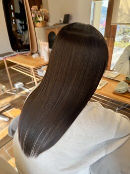 サロンエフ(salon f)の写真/【倉敷/堀南】美髪のプロがプロデュースします♪あなたらしい艶髪で理想の髪質改善をー。
