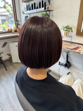 ペアツリー(Pear tree) ミニボブ×ブルームピンク