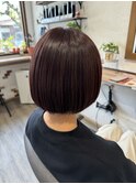 ミニボブ×ブルームピンク
