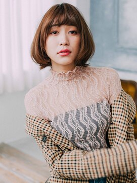 ココカラーアンドカット マルナカ福富店(CoCo Color&Cut) 外はねナチュラル丸みボブ☆20代30代40代50代