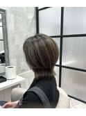 白髪ぼかし/脱白髪染め/脱白髪染めハイライト/透明感