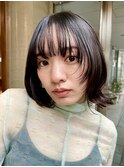 伸ばしかけも可愛く/簡単スタイリング/フェイスレイヤーボブ