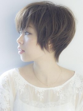 ロミー 本厚木(ROMMY.) マッシュショートヘア◎フェザーショート髪質改善くすみベージュ