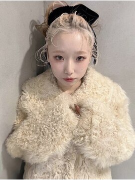 ペレ アネックス 大阪梅田茶屋町店(PELE ANNEX) ホワイトグレージュ/デジタルパーマ/フェザーパーマ/梅田